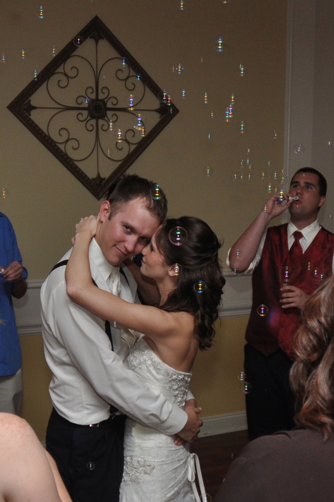 Bride and Groom Last Dance photographed by Tessa Spitz of Atlantic Coast Entertainment